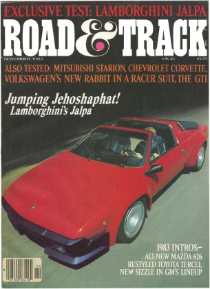ROAD & TRACK 1982 NOV - VETTE, GTI, 935, STARION-T